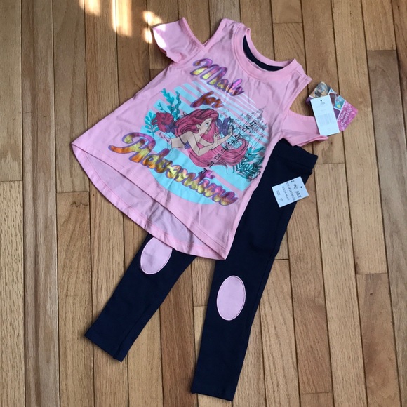 Disney Princess 2 piece set for toddler girl